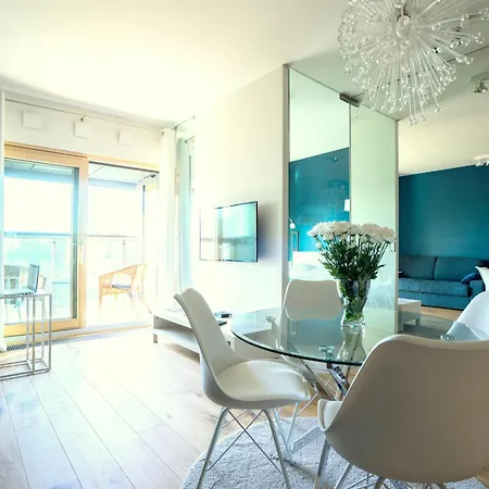 דירה Vipwarsawapartments Sapphire Mennica ורשה