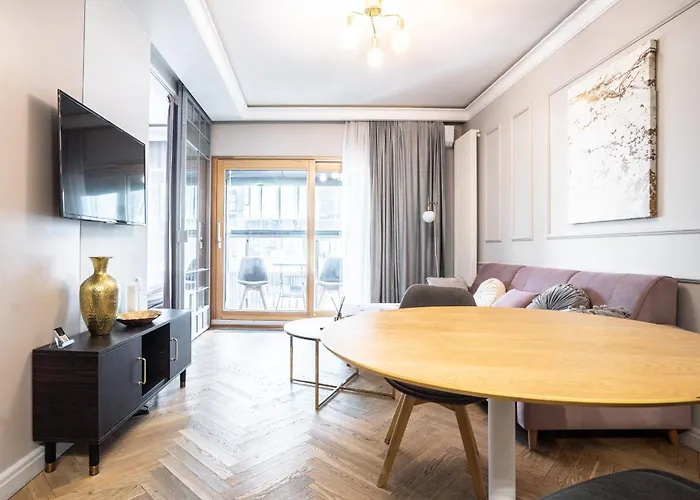 شقة Vipwarsawapartments Sapphire Mennica