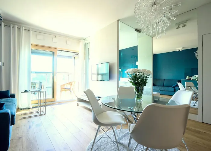 شقة Vipwarsawapartments Sapphire Mennica وارسو