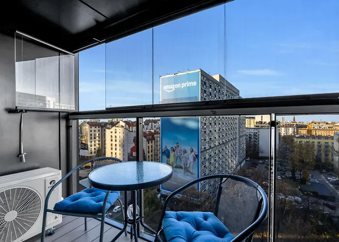 Vipwarsawapartments Sapphire Mennica شقة وارسو