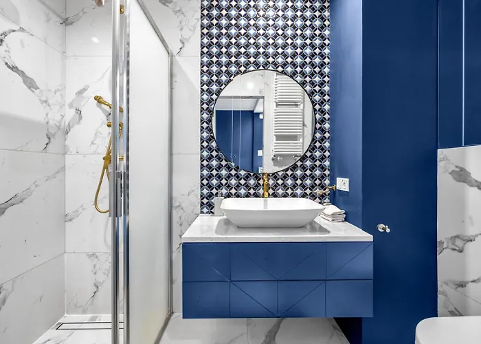 شقة Vipwarsawapartments Sapphire Mennica وارسو