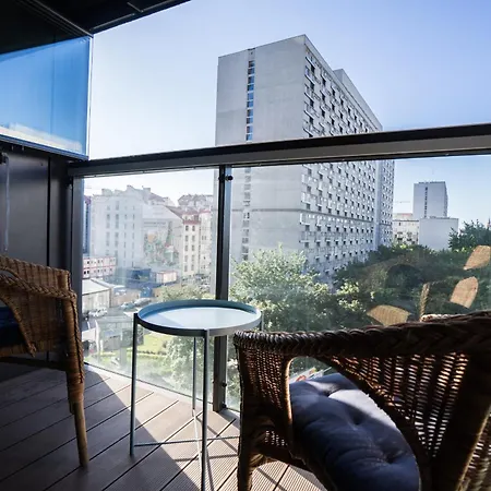 Vipwarsawapartments Sapphire Mennica דירה